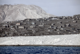 废墟城镇<strong>风景</strong>摄影图