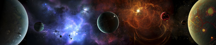 外星银河系星球摄影插图