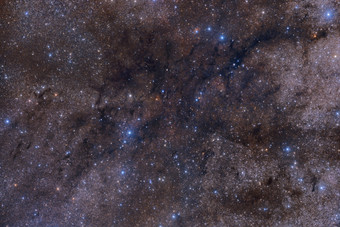 仙王座星座星体摄影图