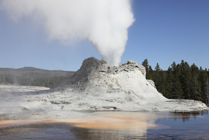 自然火山喷发摄影插图