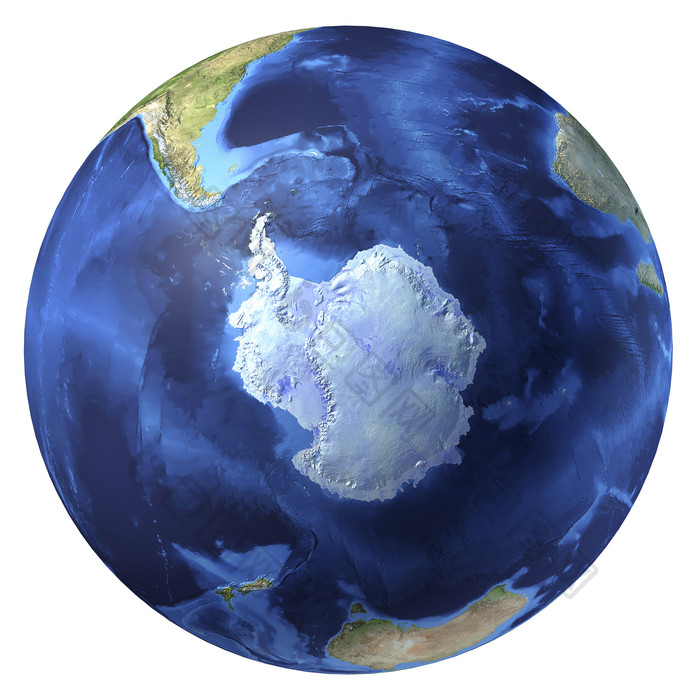 南极大西洋地图插图