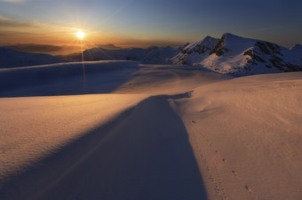 挪威<strong>的</strong>雪地