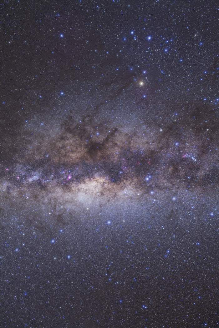 银河宇宙中的一些星星