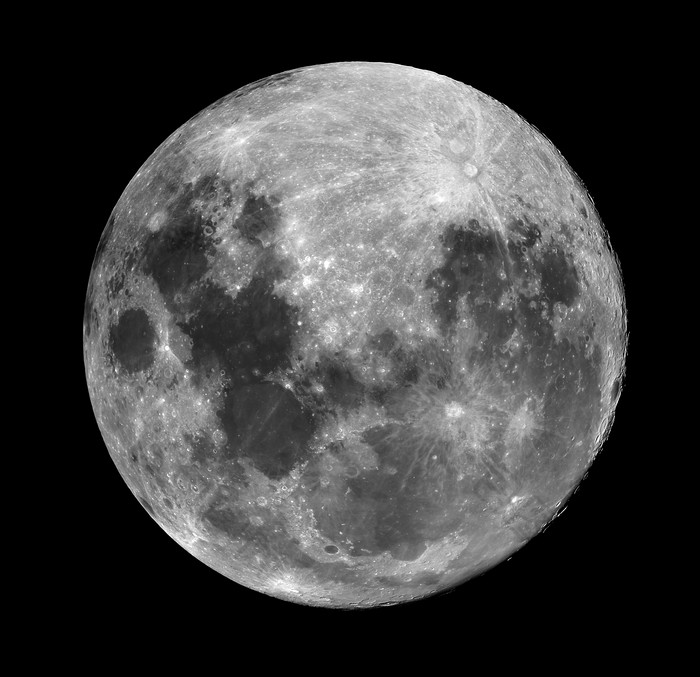 月球行星摄影插图