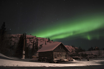 极地木屋摄影插图