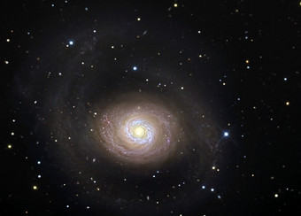 银河系螺旋星尘摄影插图