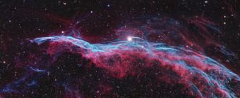 天鹅座星云星际摄影图