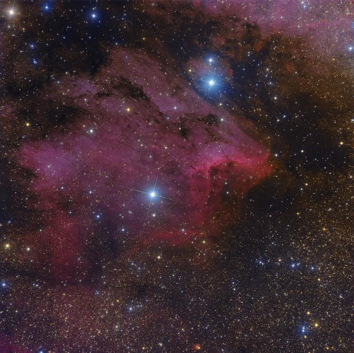 天鹅座星团星云