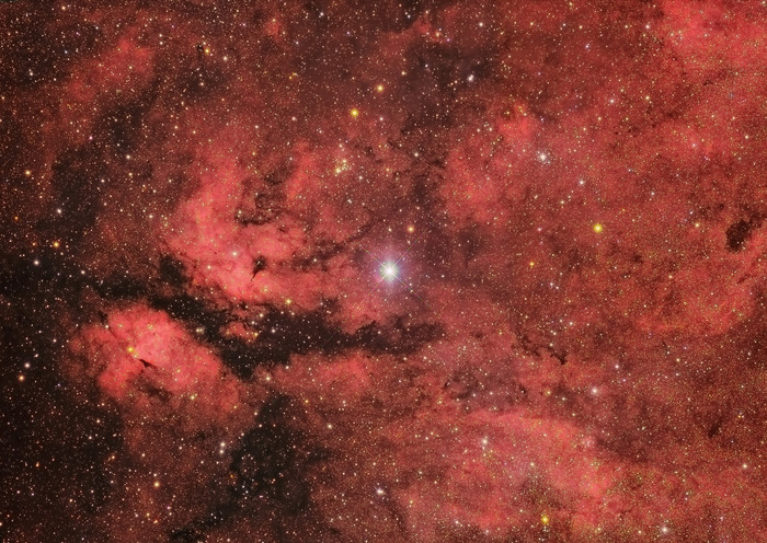 宇宙星体星云摄影图