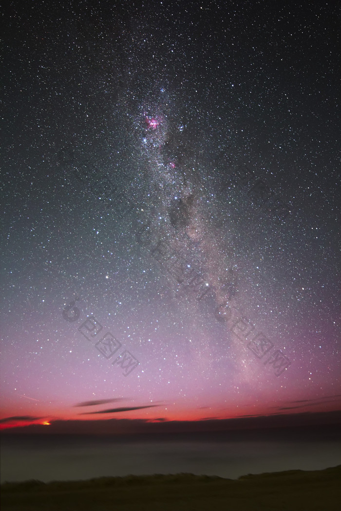 湖泊星空夜景摄影插图
