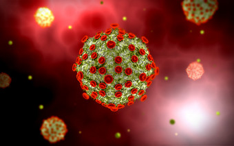 <strong>微生物</strong>病毒细胞质插图