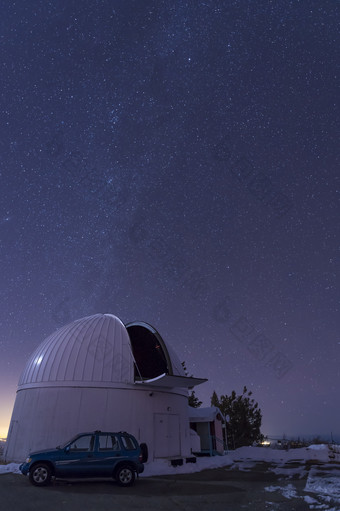 夜景星空风景摄影插图