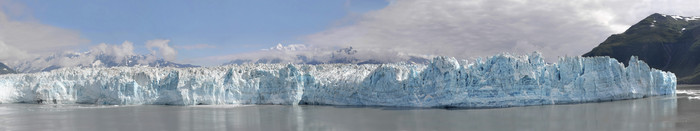 冰川冰山风景摄影插图