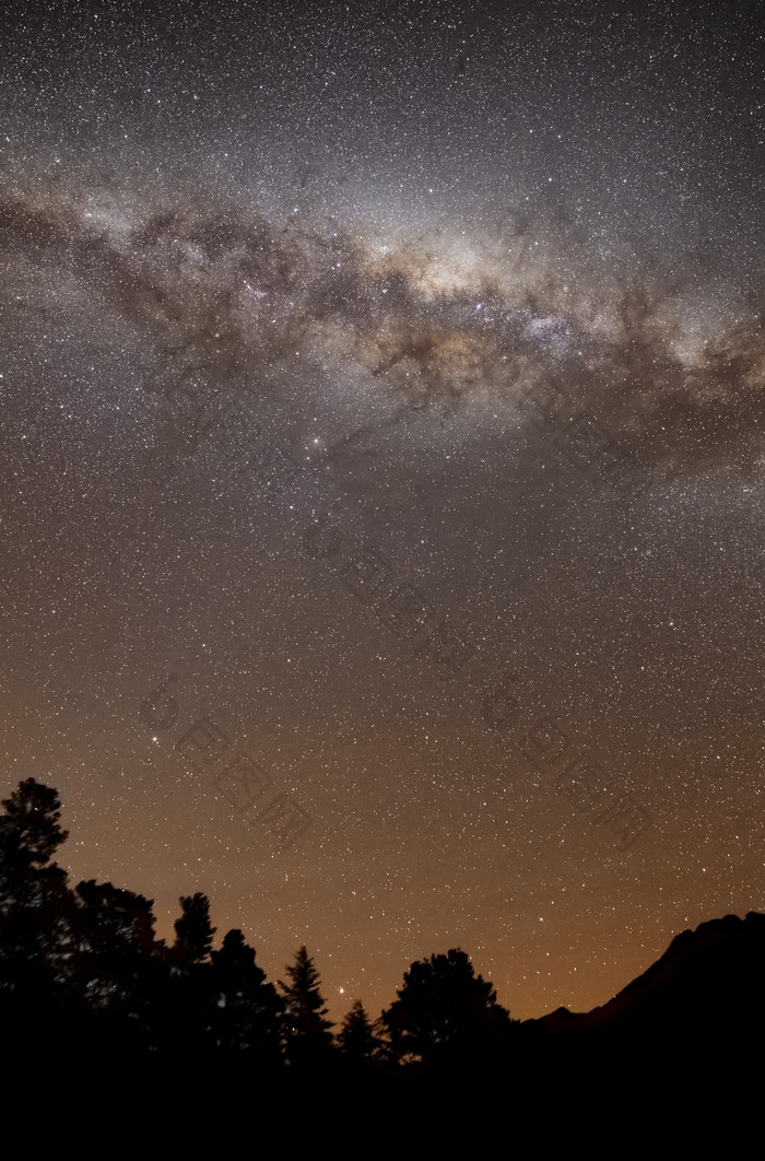 星空星河夜景摄影插图