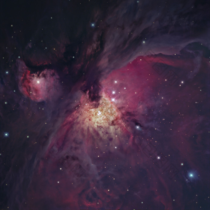 银河系星体星辰摄影插图