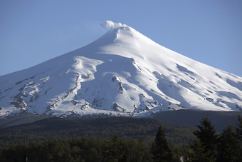 雪山山峰<strong>摄影</strong>插图