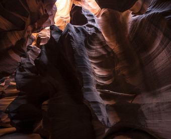 峡谷山谷岩石摄影插图