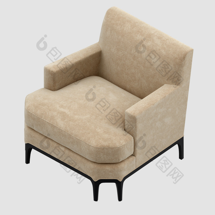 沙发椅皮质独立装饰