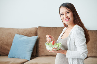 女人微笑成人健康