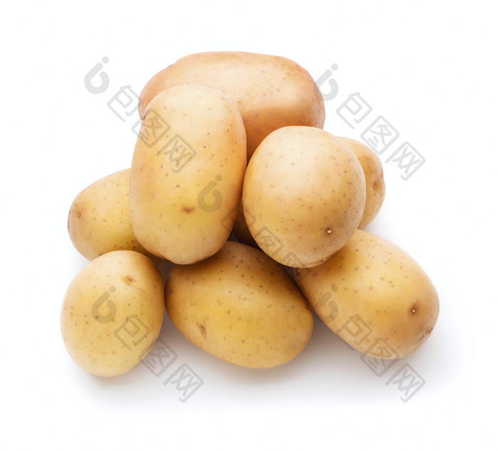 一堆马铃薯摄影图