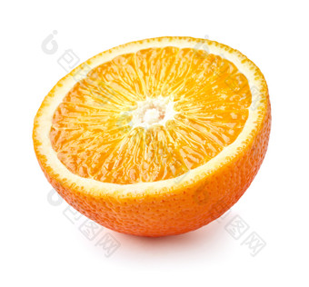 一半新鲜的澳洲橙子