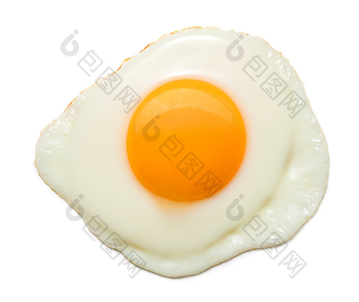 一颗半熟的煎鸡蛋