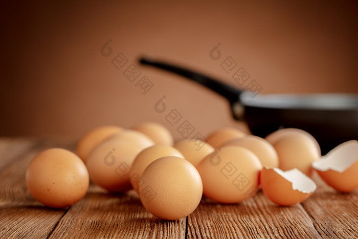 食品生鲜土鸡蛋摄影图