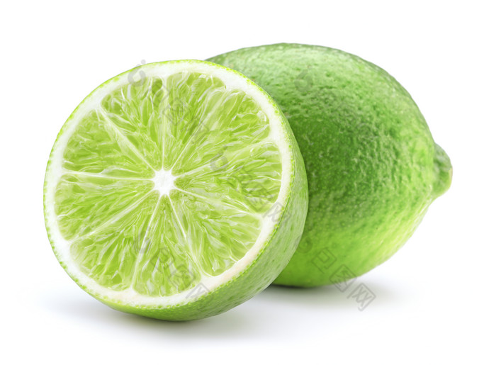 包图网提供精美好看的切开一半的小青柠素材免费下载