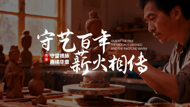 国风文旅创意排版文化宣传片头AE模板