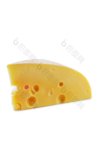 奶酪上的孔洞摄影图