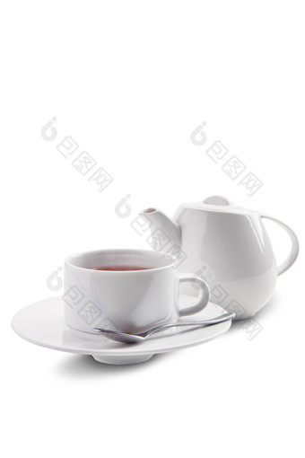 白色陶瓷咖啡杯器具