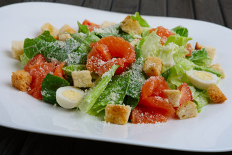 健康蔬菜沙拉摄影图