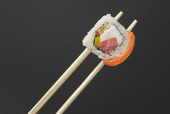 精美的日料寿司摄影图