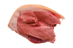 红色的生肉摄影图