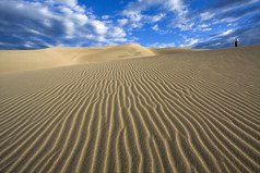沙漠荒漠沙子沙洲摄影图