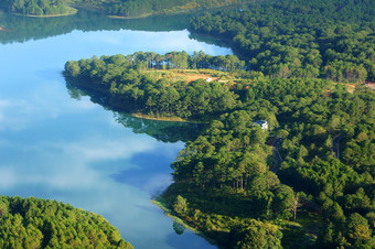 <strong>树林</strong>湖水风景<strong>景色</strong>