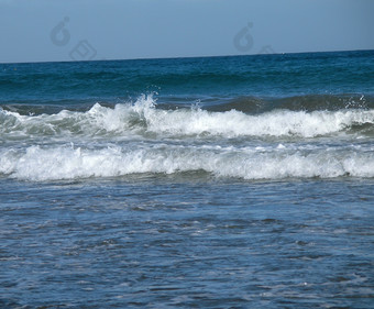 大海海洋海浪浪花