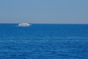 天空<strong>轮船</strong>海洋蓝色大海自然景观