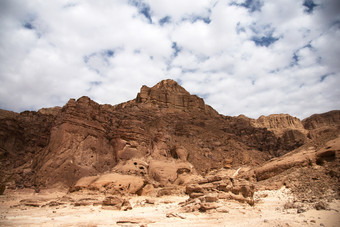 蓝天下的黄土高坡<strong>风景</strong>