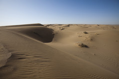 荒凉的荒漠沙漠摄影图