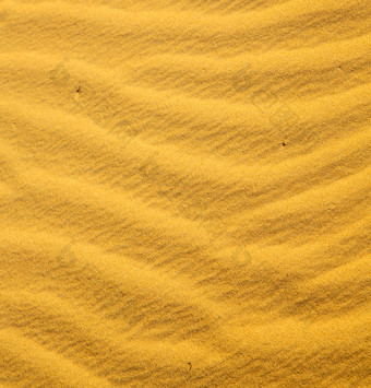 沙漠黄色波纹风景图