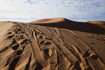沙漠自然风景摄影图