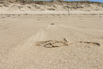 沙滩沙地砂石沙漠
