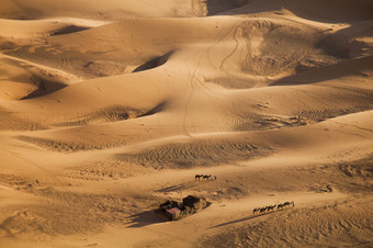 沙子沙洲沙漠荒漠黄沙沙丘