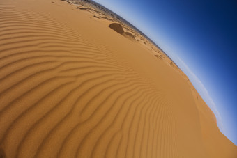 一望无垠的沙漠 大漠