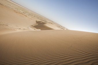 荒凉的沙漠荒漠摄影图