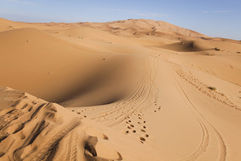沙地沙漠沙滩一大片沙漠