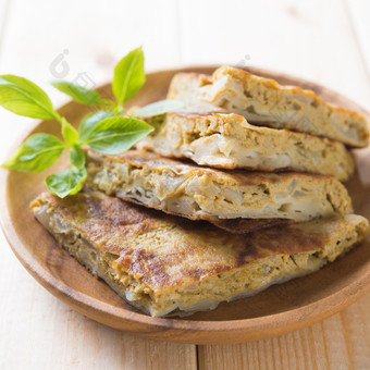 饼子烧饼美食摄影图