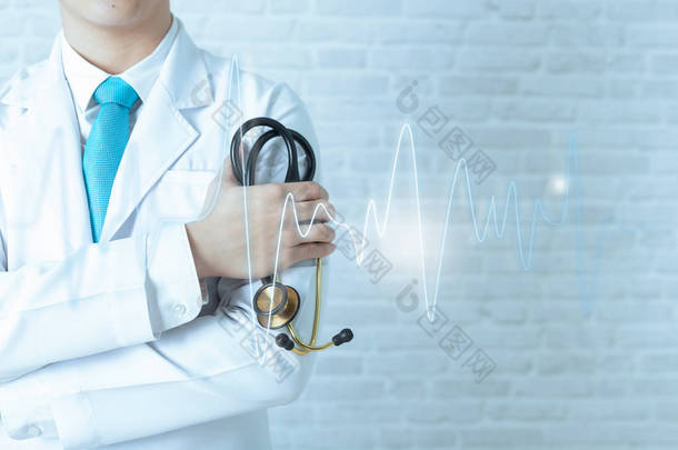 现代技术的概念, 医生诊断听诊器.