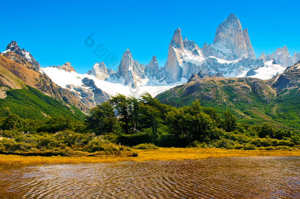 naturen landskap i Patagonien, argentina